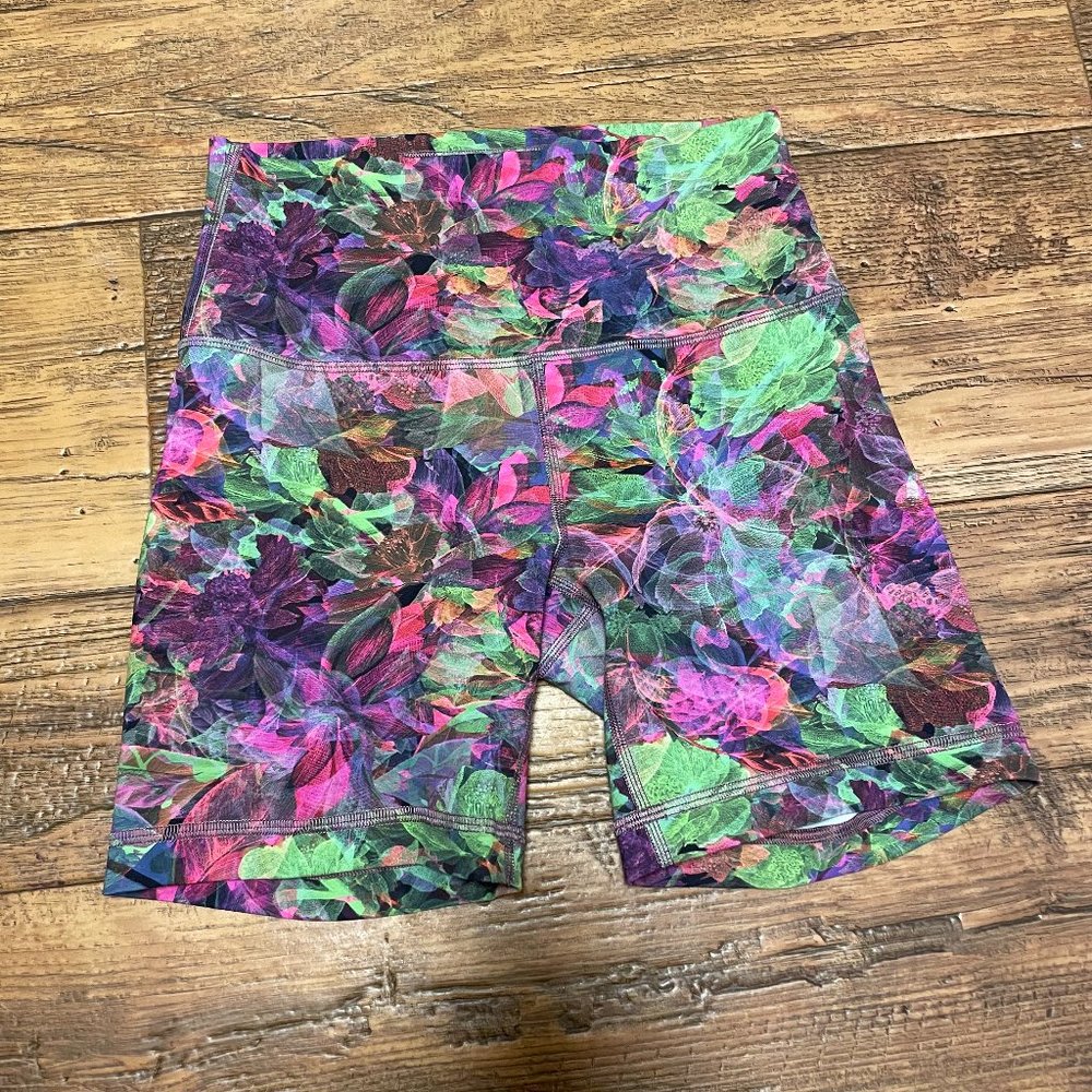 lululemon athletica Multicolor Floral Athletic Shorts